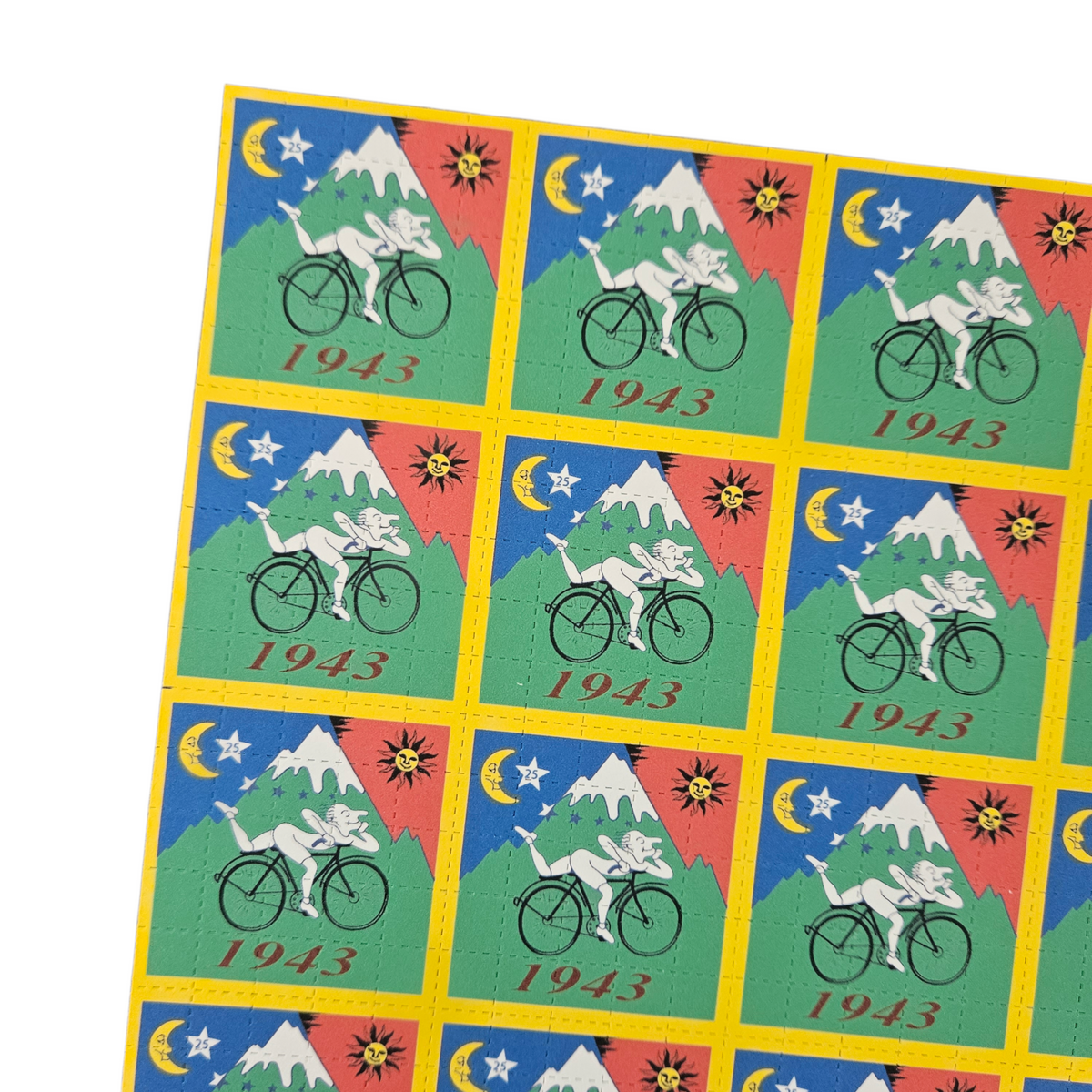 European Blotter | Bicycle Day 43'