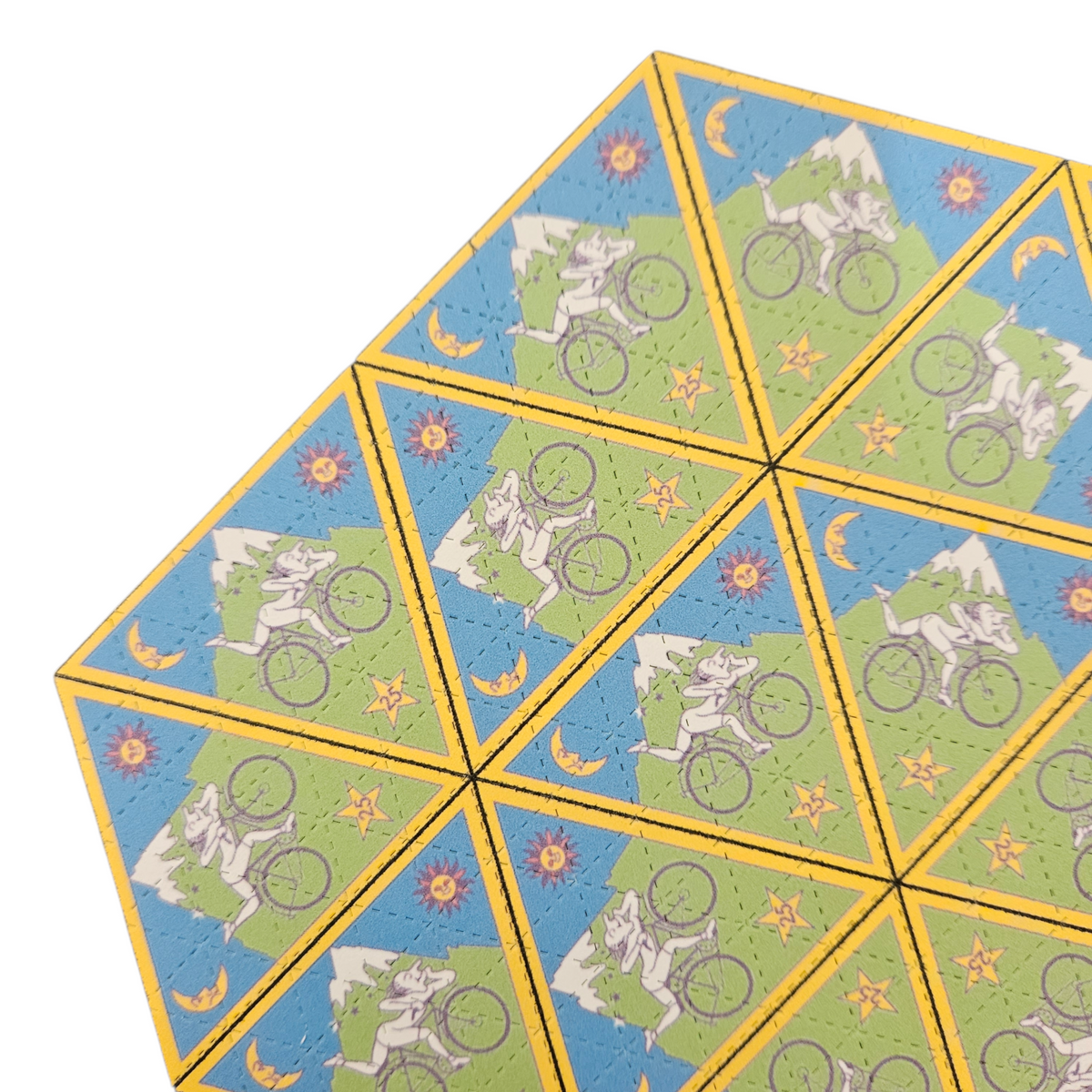 European Blotter | Triangle Bicycle Day